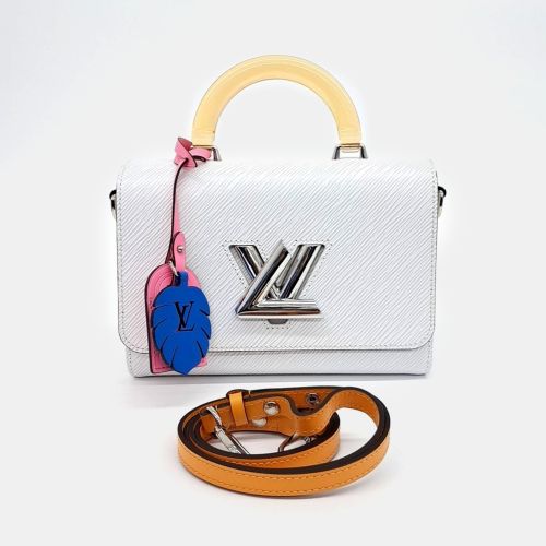 Epi Leather Twist MM Top Handle Bag - Louis Vuitton - Modalova