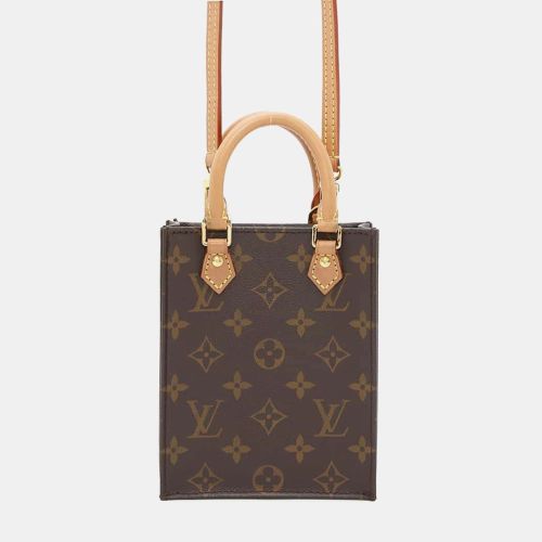Canvas Monogram Petit Sac Plat Mini Handbag - Louis Vuitton - Modalova