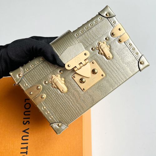 Leather Small Trunk Shoulder Bag - Louis Vuitton - Modalova