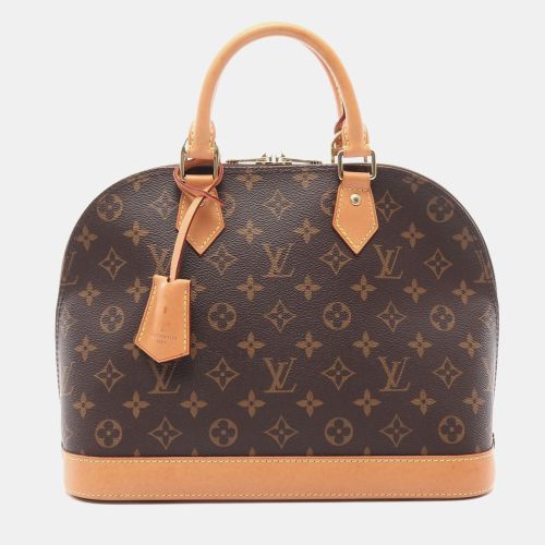 Alma Monogram Canvas Top Handle Bag - Louis Vuitton - Modalova