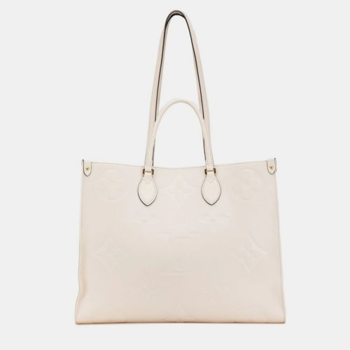 OnTheGo GM Leather Monogram Empreinte Giant Shoulder Bag - Louis Vuitton - Modalova