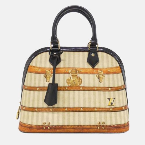 Trunk Alma PM Enamel Leather Top Handle Bag - Louis Vuitton - Modalova