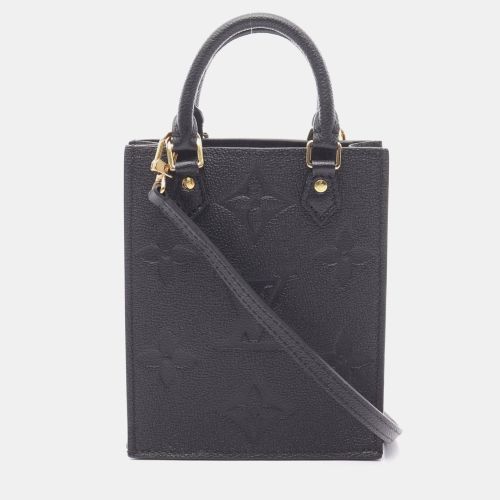Petit Sac Plat Noir Monogram Empreinte Leather Shoulder Bag - Louis Vuitton - Modalova