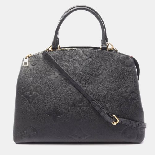 Grand Palais MM Noir Monogram Empreinte Leather Tote Bag - Louis Vuitton - Modalova