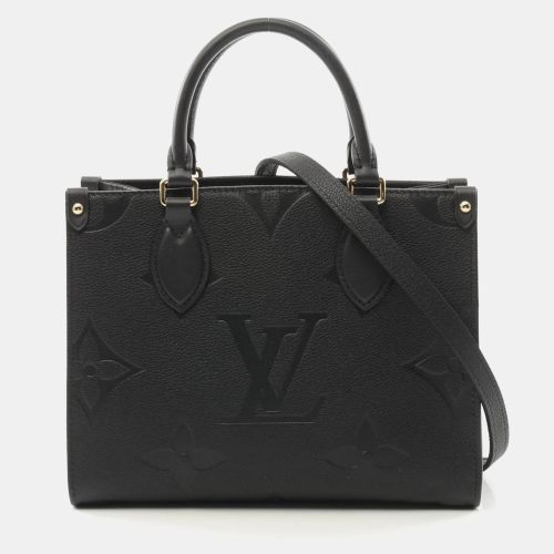 On-The-Go PM Monogram Empreinte Leather Tote Bag - Louis Vuitton - Modalova