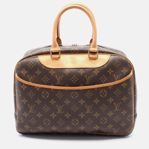 Deauville Monogram Canvas and Leather Shoulder Bag - Louis Vuitton - Modalova