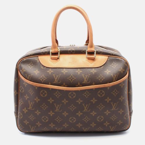Deauville Monogram Canvas and Leather Shoulder Bag - Louis Vuitton - Modalova