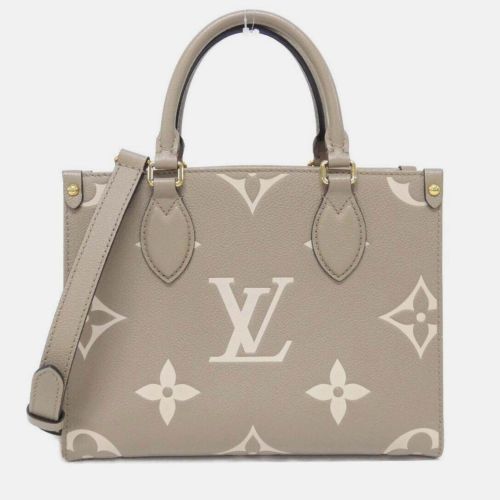 Two-Tone Monogram Empreinte On-The-Go Pm Handbag - Louis Vuitton - Modalova