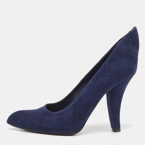 Suede Pointed Toe Pumps Size 37 - Louis Vuitton - Modalova