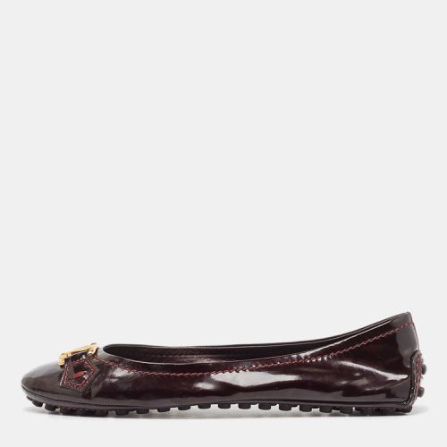 Patent Leather Oxford Ballet Flats Size 36.5 - Louis Vuitton - Modalova