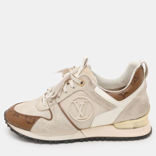 Leather And Mesh Monogram Reverse Run Away Sneakers Size 38 - Louis Vuitton - Modalova