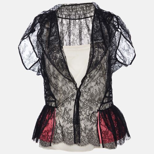 Lace Sheer Flared Top M - Louis Vuitton - Modalova