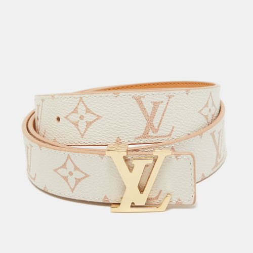 Dune Monogram Canvas LV Initiales Reversible Belt 85CM - Louis Vuitton - Modalova