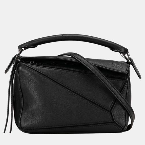 Loewe Black Mini Puzzle Satchel - Loewe - Modalova