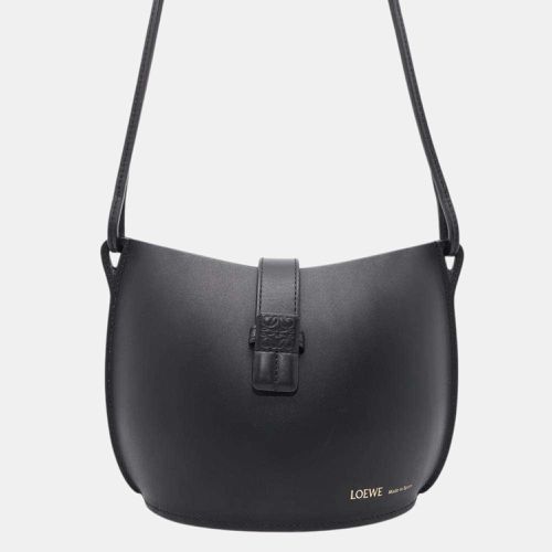 Leather Molded Bucket Shoulder Bag - Loewe - Modalova