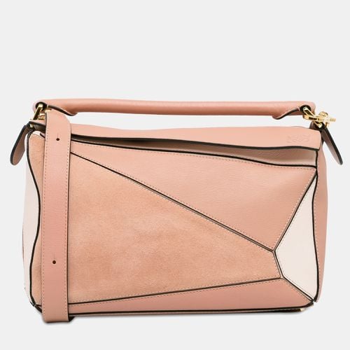 Loewe Small Bicolor Puzzle Satchel - Loewe - Modalova