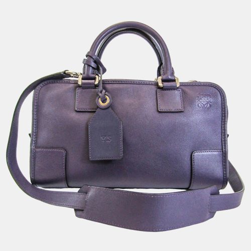 Leather Amazona 28 Satchel - Loewe - Modalova