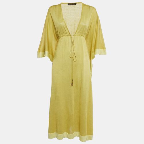 Linen Blend Jersey Kaftan Dress One Size - Loro Piana - Modalova