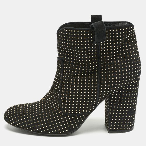 Suede Pete Studded Ankle Boots Size 39 - Laurence Dacade - Modalova