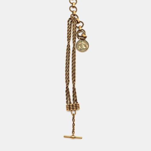 Lanvin Antique Gold Tone Necklace - Lanvin - Modalova