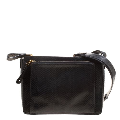 Lanvin Black Python Shoulder Bag - Lanvin - Modalova