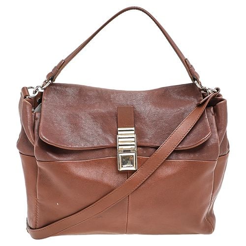 Leather Flap Shoulder Bag - Lanvin - Modalova