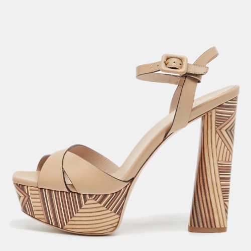 Leather Ankle Strap Platform Sandals Size 39 - Le Silla - Modalova