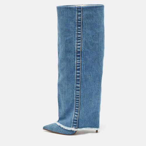 Denim Andy Knee Length Boots Size 37 - Le Silla - Modalova