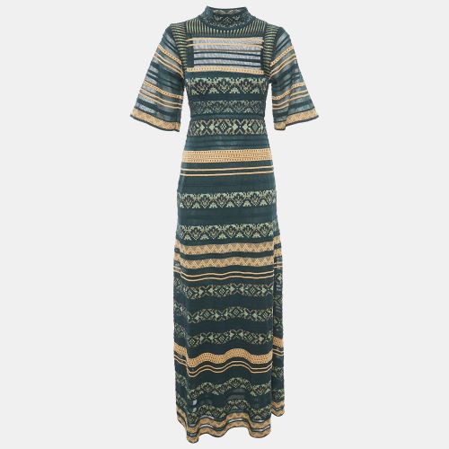 Patterned Knit Maxi Dress S - M Missoni - Modalova