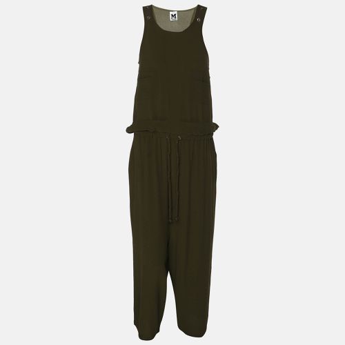 Acetate Blend Belted Sleeveless Jumpsuit S - M Missoni - Modalova