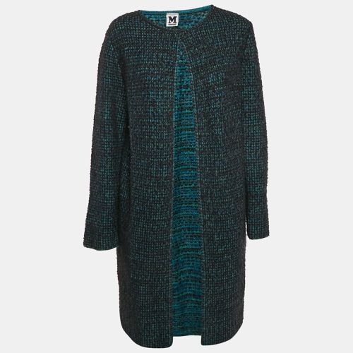 Patterned Knit Long Cardigan M - M Missoni - Modalova