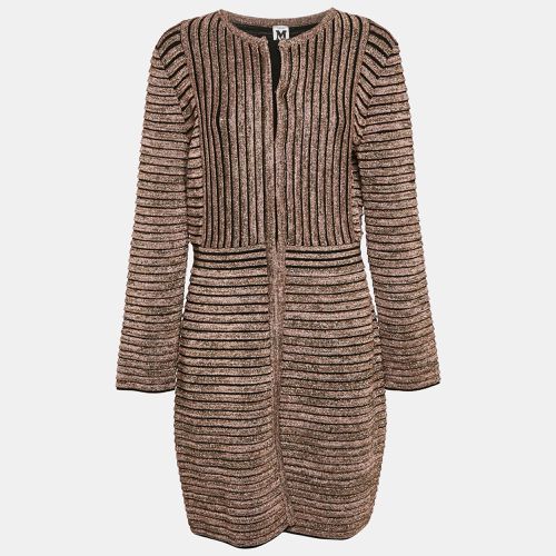 Stripe Lurex Knit Long Cardigan L - M Missoni - Modalova