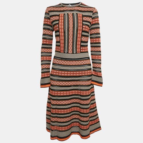 Patterned Knit Midi Dress M - M Missoni - Modalova