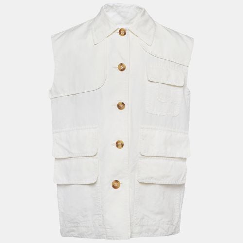 M Missoni White Cotton Blend Vest M - M Missoni - Modalova