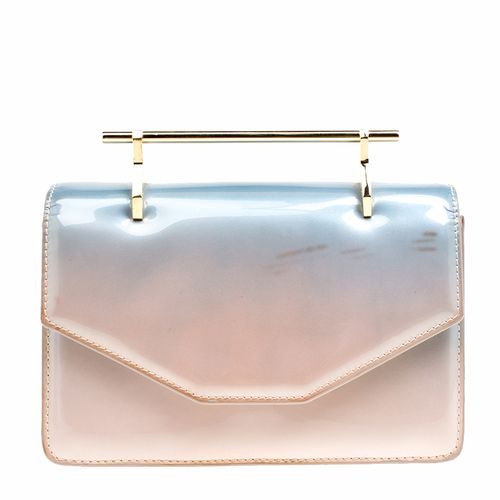 Peach Ombre Patent Leather Indre Shoulder Bag - M2Malletier - Modalova