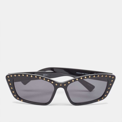 Gold MOS091/S Studded Cat Eye Sunglasses - Moschino - Modalova