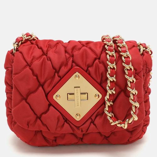 Quilted Nylon Crossbody Bag - Moschino - Modalova