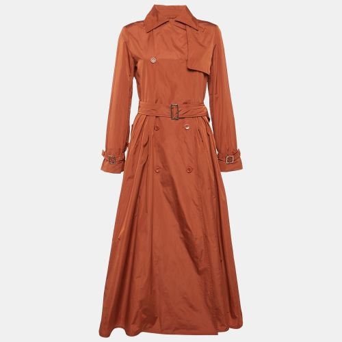 Taffeta Double Breasted Tubinga Trench Coat M - Max Mara - Modalova