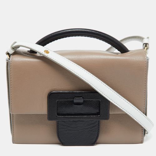 Tri Color Leather Top Handle Bag - Maison Martin Margiela - Modalova