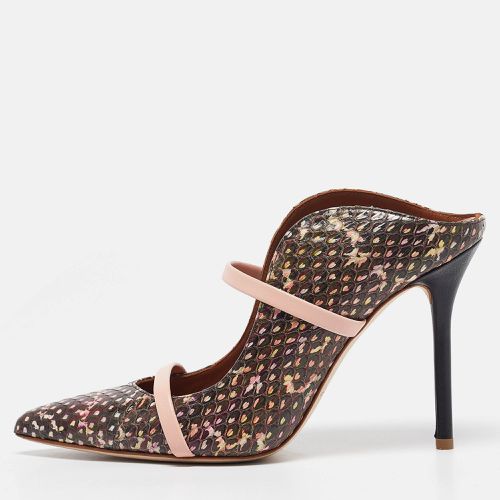 Python Leather Maureen Mules Size 37 - Malone Souliers - Modalova