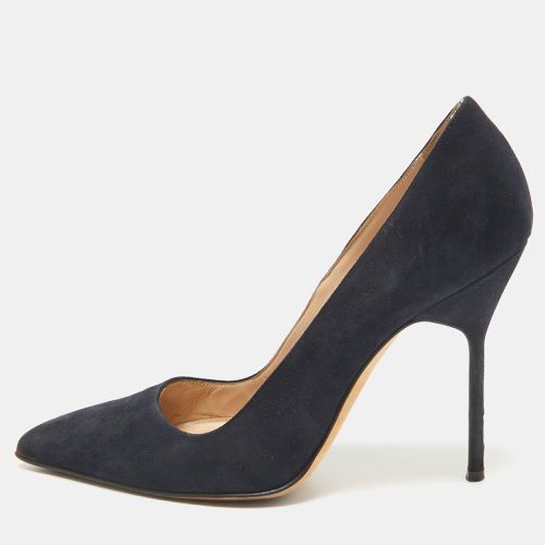 Suede BB Pumps Size 36 - Manolo Blahnik - Modalova