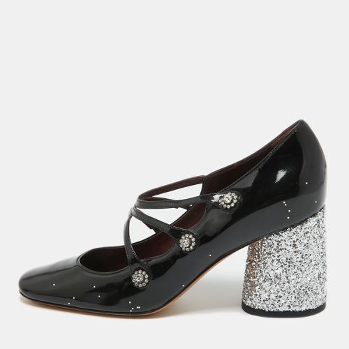 Patent And Glitter Block Heel Pumps Size 37 - Marc by Marc Jacobs - Modalova