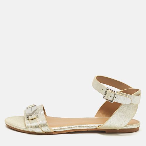 Textured Suede Ankle Strap Flat Sandals Size 36 - Marc by Marc Jacobs - Modalova