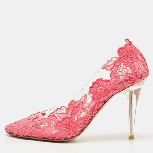 Lace Embroidered PVC Round Toe Pumps Size 38 - Marc Jacobs - Modalova