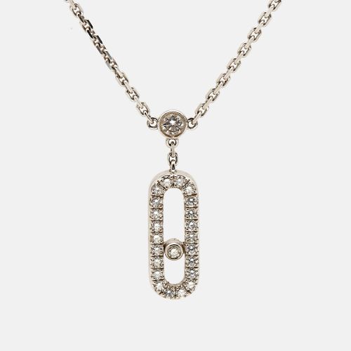 Move Uno 2 Strand Diamond 18k Gold Necklace - Messika - Modalova