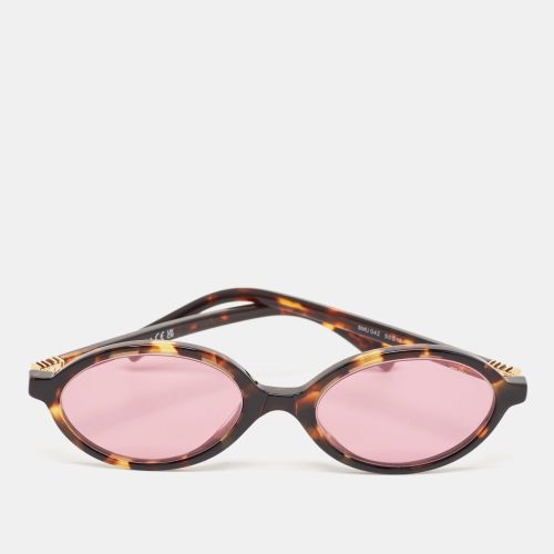 Regard Tortoiseshell Acetate SMU04Z Oval Sunglasses - Miu Miu - Modalova