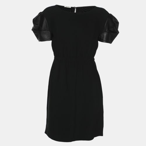 Miu Miu Black Crepe Dress XS - Miu Miu - Modalova