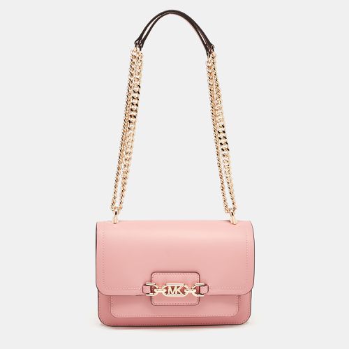 Leather Large Heather Shoulder Bag - Michael Kors - Modalova