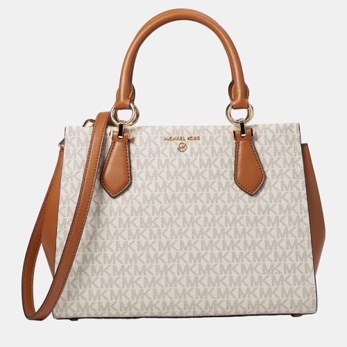 Michael Kors Vanila Leather Satchel - Michael Kors - Modalova