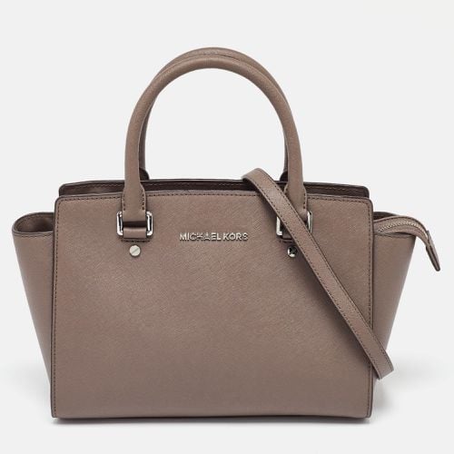 Dark Leather Medium Selma Tote - Michael Kors - Modalova